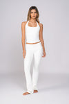 Leggings acampanados de talle alto