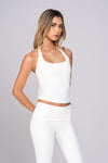 Leggings acampanados de talle alto