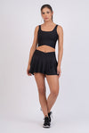 Tennis Skirt Crossed Front